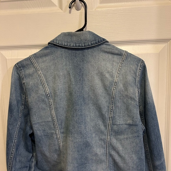 White House Black Market Denim Jacket - Picture 6 of 9